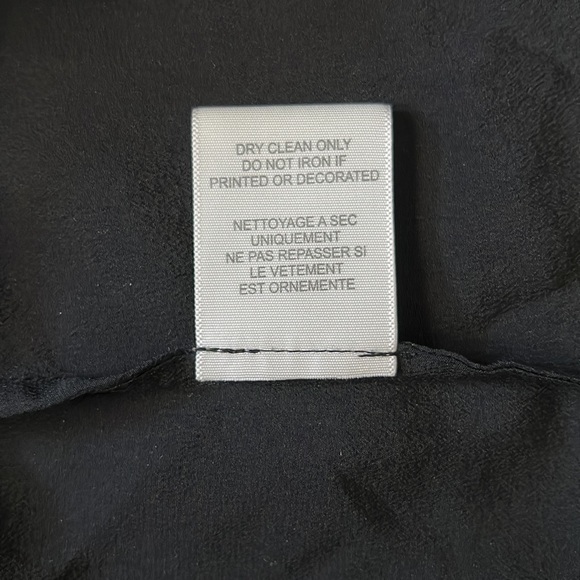 JOIE Gilly Ruffled Silk Mini Neck Tie Dress V-Neck Black, Size Small - Picture 16 of 16